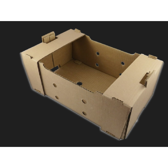 #12X1PINTE BOÎTE MAÎTRESSE POUR 12 CLAMSHELLS (1 PINTE) - BLEUETS ET FRAISES <br>16