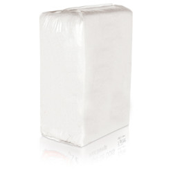 #171040 S.RIPE EN PLASTIQUE BLANC UNI OPAQUE <br>17X10.5X40.5