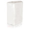 #171040 S.RIPE EN PLASTIQUE BLANC UNI OPAQUE <br>17X10.5X40.5