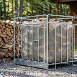 #19150 SUPPORT POUR GRAND SAC BOIS <br>