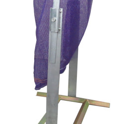 #19260 SUPPORT A SAC VERTICAL        GALVANISE <br>suitable for bags width from 18