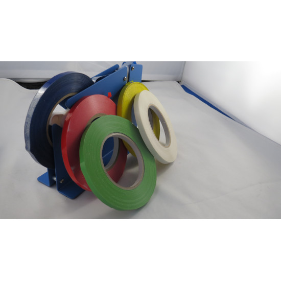 #23994 RUBAN ADHÉSIF BLEU POUR SCELLEUSE DE BOÎTES | RUBAN D’EMBALLAGE CARTON <br>3/8