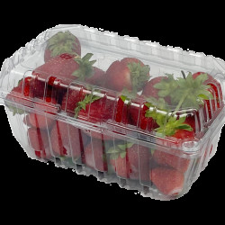 #3500 CLAMSHELL 1LB FRAISE <br>4.75 X 7.2 X 3.33 #3500 CLAMSHELL 1LB FRAISE <br>4.75 X 7.2 X 3.33