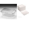 #3503T CLAMSHELL 1LB FRAISE+TAMPON <br>4.75 X 7.2 X 3.33