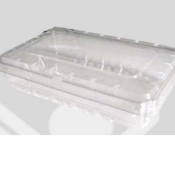 #3518T CASS.BLEUET 312G 11OZ + TAMPON <br>71/4 X 4 7/8X 1 1/2