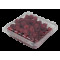#3708 CLAMSHELL FRAMBOISE 170G <br>5X5X1 3/4