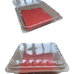 #3720T CLAMSHELL 170G AVEC TAMPON <br>5X5X1 3/4 + TAMPON #3720T CLAMSHELL 170G AVEC TAMPON <br>5X5X1 3/4 + TAMPON