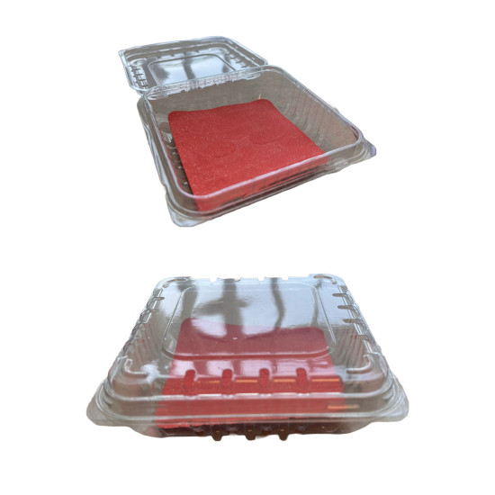 #3720T CLAMSHELL 170G AVEC TAMPON <br>5X5X1 3/4 + TAMPON #3720T CLAMSHELL 170G AVEC TAMPON <br>5X5X1 3/4 + TAMPON