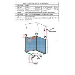 #373741V S.CONT.J/G (32) 4 COTES MESH  VENTILE <br>37X37X41 (1000KG)