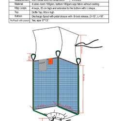 #373763V S.CONT.J/G (49)4 COTES MESH VENTILE <br>37X37X63 (1000KG) #373763V S.CONT.J/G (49)4 COTES MESH VENTILE <br>37X37X63 (1000KG)
