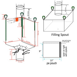 #404048GG  SAC CONTENEUR G/G USAGE MULTIPLE <br>40X40X48 GANSE 10