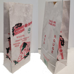 #5256-CANROUGE SAC PAPIER PATATE ROUGE STOCK <br>10LB  #5256-CANROUGE SAC PAPIER PATATE ROUGE STOCK <br>10LB
