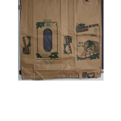 #5629-CANADA SAC PATATE BRUN AVEC FENÊTRE <br>50LBS #5629-CANADA SAC PATATE BRUN AVEC FENÊTRE <br>50LBS