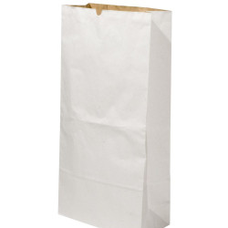 #6287 SAC PAPIER BLANC UNI 5lbs <br>7 X 3 7/8 X 14 1/4 #6287 SAC PAPIER BLANC UNI 5lbs <br>7 X 3 7/8 X 14 1/4