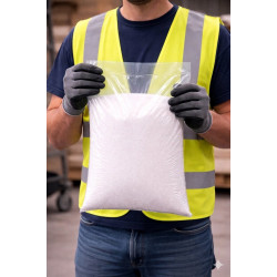 #6501 SAC PLASTIQUE TRANSPARENT 3 MIL EN BOITE <br>12