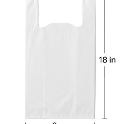 #6720-1 SAC PLASTIQUE BRETELLE S1 (RL) <br>10'X6