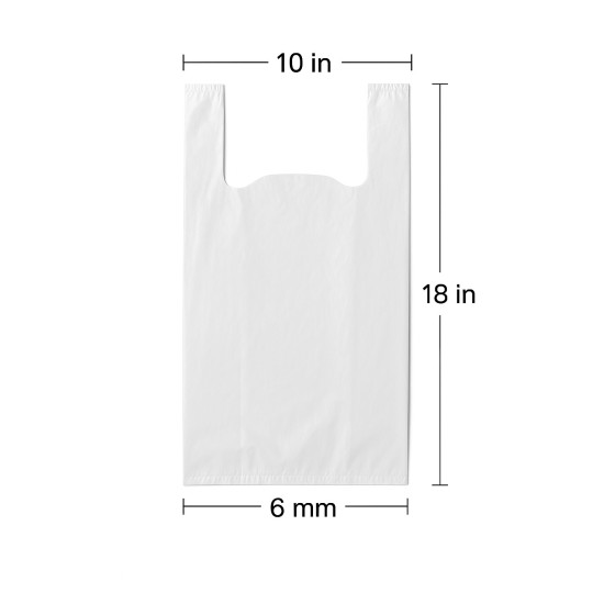 #6720-1 SAC PLASTIQUE BRETELLE S1 (RL) <br>10'X6