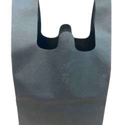 #6765NWN SAC À PROVISIONS NON-TISSÉ NOIRE