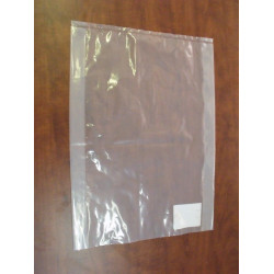 #6811 SAC PLASTIQUE TRANSPARENT UVA <br>18X3X24 .004