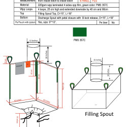 #68584-10VL S.CONT.G/G LAMINE VERT USAGE MULTIPLE <br>40X40X48 GREEN #68584-10VL S.CONT.G/G LAMINE VERT USAGE MULTIPLE <br>40X40X48 GREEN