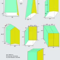 #6895-34 COUVRE PALETTE TRANSPARENT UV <br>50X45X66, 2MIL #6895-34 COUVRE PALETTE TRANSPARENT UV <br>50X45X66, 2MIL