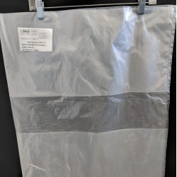 #6895-41 SAC PLASTIQUE TRANSPARENT <br>24.75X20X41 1.75MIL #6895-41 SAC PLASTIQUE TRANSPARENT <br>24.75X20X41 1.75MIL