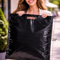 #7011 SAC PLASTIQUE MAGASINAGE NOIR <br>20
