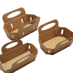 #71.5CK PANIER BRUN AVEC ANSE SANS CODE BARRE <br>1.5LT 