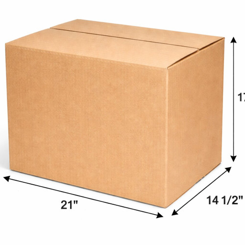 Boîte régulière RSC 21 x 14,5 x 17 pouces