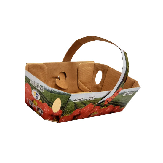 #71BFRP PANIER FRAISE AVEC ANSE INSTALLÉE <br>1LT-A #71BFRP PANIER FRAISE AVEC ANSE INSTALLÉE <br>1LT-A