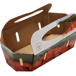 #72CFRP-C PANIER FRAISE CANADA AVEC ANSE INTÉGRÉE <br>2 LT #72CFRP-C PANIER FRAISE CANADA AVEC ANSE INTÉGRÉE <br>2 LT