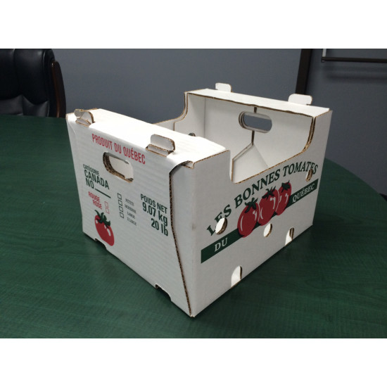 #7625 BOITE A TOMATE BLANCHE 20LB <br>20LB