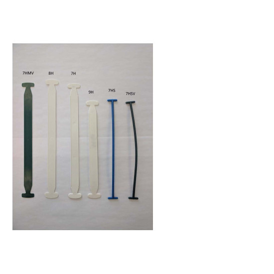 #7HMV ANSE VERTE PLASTIQUE UNI MINCE <br>10.62X0.71 #7HMV ANSE VERTE PLASTIQUE UNI MINCE <br>10.62X0.71