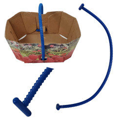 #7HS ANSE PLASTIQUE RONDE BLUE <br>9 #7HS ANSE PLASTIQUE RONDE BLUE <br>9