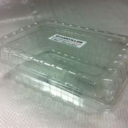 #8037 CASS. PLAST. TRANSPARENT 2LB <br>7.5X9.5X2.5