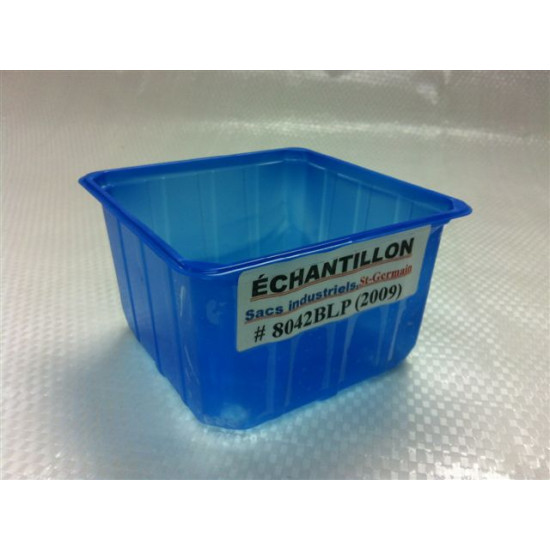 #8042BLP SMALL BLUE PLASTIC TRAY <br>550ML (ATT. PETIT) #8042BLP SMALL BLUE PLASTIC TRAY <br>550ML (ATT. PETIT)