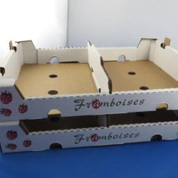 #8100N COFFRE FRAMBOISE  POUR 12 CASSEAUX CHOPINES <br>POUR/FOR ITEM # 8040 #8100N COFFRE FRAMBOISE  POUR 12 CASSEAUX CHOPINES <br>POUR/FOR ITEM # 8040