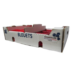 #8105 COFFRE BLEUET CHOPINE <br>12 CHOPINE/PINT