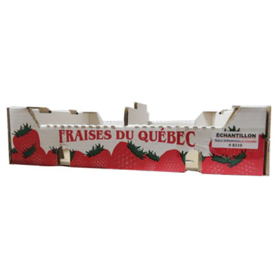 #8110 COFFRE FRAISE CHOPINE* <br>12 CHOPINE/PINT