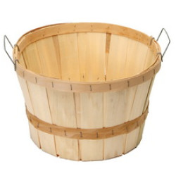 #8630 NATURAL WOOD 1 BUSHEL <br>18 #8630 NATURAL WOOD 1 BUSHEL <br>18