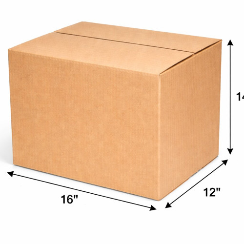 Boîte régulière RSC 16 x 12 x 14 pouces