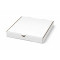 #B-PIZZA11BL BOÎTES À PIZZA BLANCHES EN CARTON ONDULÉ <br>11'' BLANC/WHITE