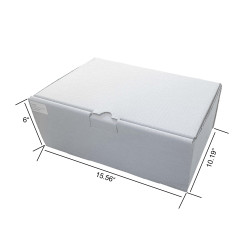 #B-POULET-10KG BOITE POULET 10 KG BLANCHE <br>10 1/8 X 15 1/2