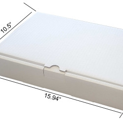 #B-POULET-5KG BOITE POULET 5 KG BLANCHE <br>10.25 X 16