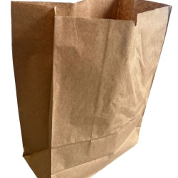#COB12717 SAC D'ÉPICERIE EN PAPIER BRUN <br>12X7X17 #COB12717 SAC D'ÉPICERIE EN PAPIER BRUN <br>12X7X17