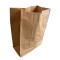 #COB12717 SAC D'ÉPICERIE EN PAPIER BRUN <br>12X7X17