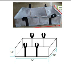 #CWB72A SACS DE LAVAGE A BETONNIERE AVEC 4 POIGNÉES <br>72X42X16 INCH #CWB72A SACS DE LAVAGE A BETONNIERE AVEC 4 POIGNÉES <br>72X42X16 INCH