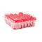 #H260 1/2 PINTE CASSEAUX FRAMBOISE AVEC TAMPON  <br>4 7/8 x 4 7/8 x 1 7/8