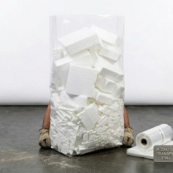 #L2342 SAC PLASTIQUE TRANSPARENT <br>23