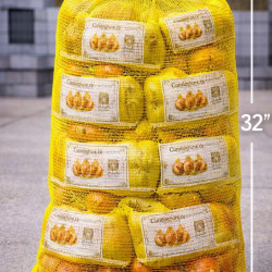 #M-2032J SAC FILET JAUNE MASTER POUR OIGNONS  <br>20